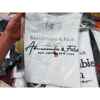 Áo thun Abercrombie White Est 1892