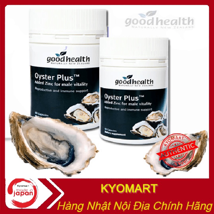 Tinh chất hàu biển Oyster Plus ZinC Goodhealth 60 viên