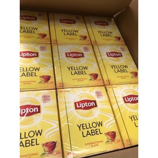 Trà Lipton nhãn vàng hộp 100 gói