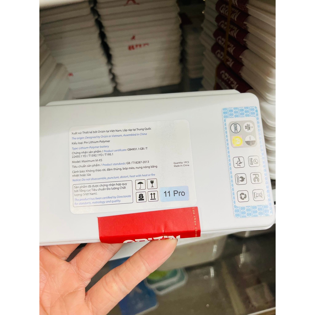 11pro pin origin dung lượng cao