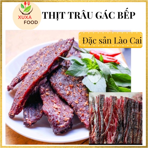 Thịt Trâu gác bếp chuẩn vị Tây Bắc ~tặng kèm chẳm chéo ,thịt trâu sấy túi 500g