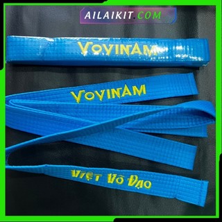 {Dây Đai và Vạch đai Vovinam Gía rẻ } Ailaikit Đai Tập Võ Loại Thường Đai Xanh Đai Vàng