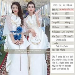 Áo Dài Cách Tân Nữ Tay Bèo LD55