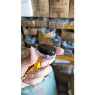 Hủ chiết kem 5gr nắp đen
