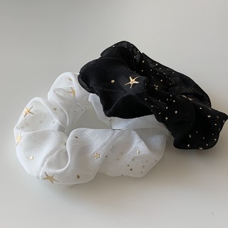 Cột tóc vải mỏng nhẹ Modleaf Galaxy hairband Hàn Quốc