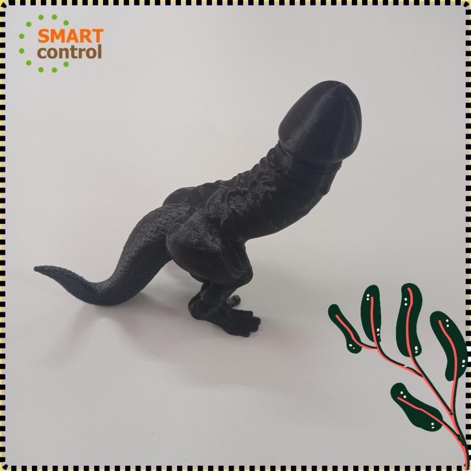 Mô hình in 3D kimochi - in 3d - động vật có chân - mô hình nhựa in - màu đen