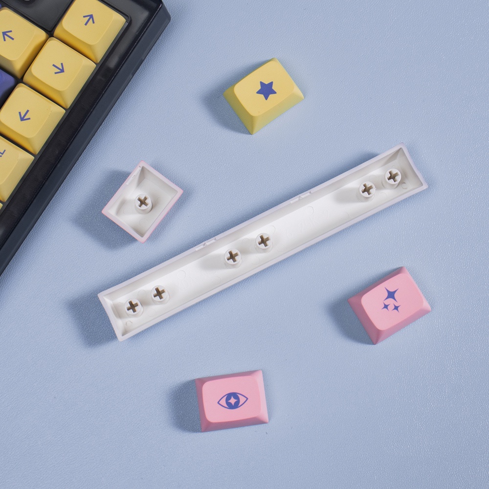 Bộ nút bàn phím cơ | Keycap XDA Astrology Purple Constellation PBT Dyesub