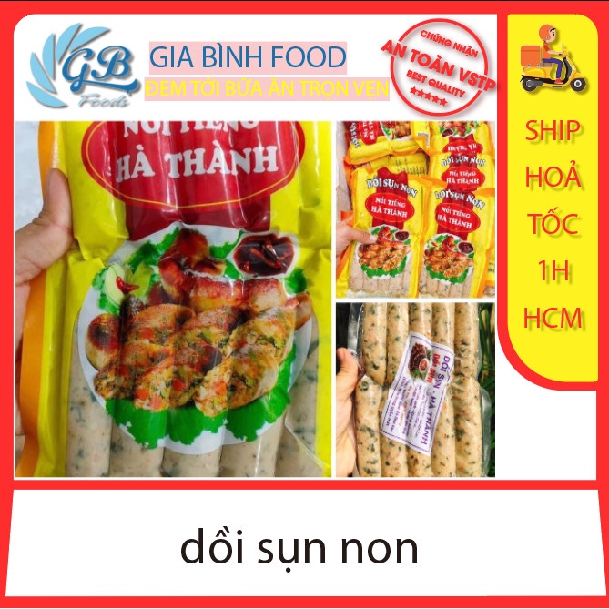 Dồi sụn món ngon dễ làm vỉ 500gr