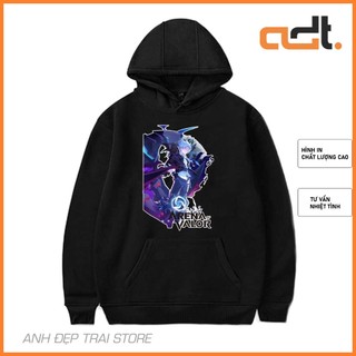 Top 2 áo Hoodie Liên Quân Mobile Nakroth Thứ Nguyên Vệ Thần & Flo độc đẹp