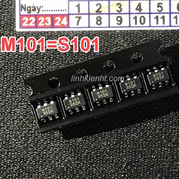 LINH KIỆN IC nguồn M101 tương đương S101 tivi sharp SOP-6