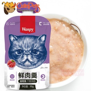 Súp thưởng Wanpy 90g dành cho mèo - Cutepets