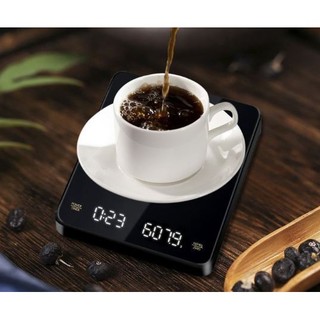 Cân cà phê, cân điện tử màn hình LED 3kg, cân cà phê thông minh định thời gian