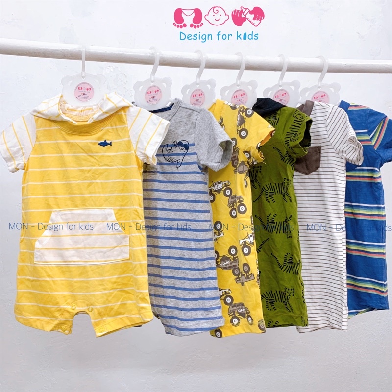 Bộ body đùi romper xuất dư Car.ter's cho bé trai