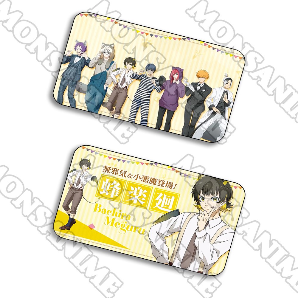 Ảnh card bo góc BLUE LOCK ver COSPLAY chibi manga thẻ bo viền 5*8cm sưu tầm xinh xắn