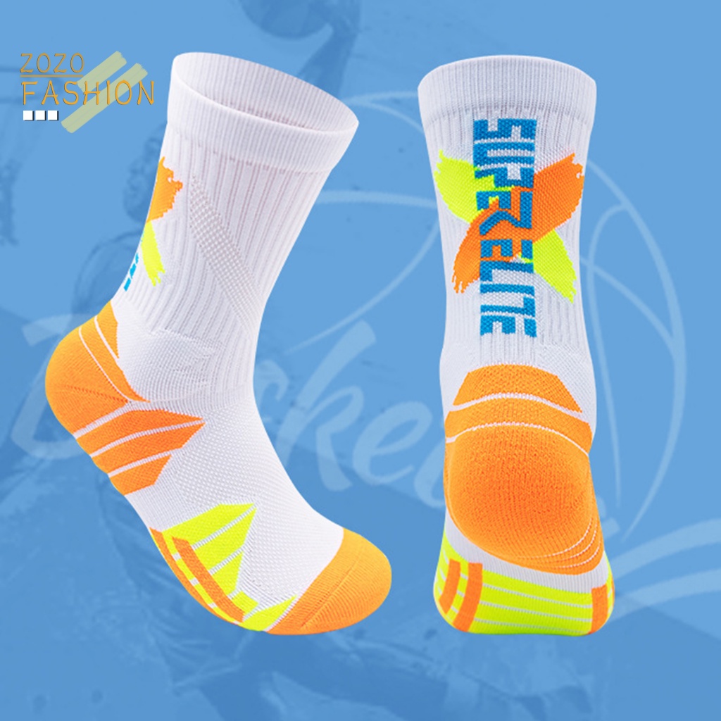 1 Đôi Vớ Thể Thao Cổ Trung Thoáng Khí Thoải Mái
