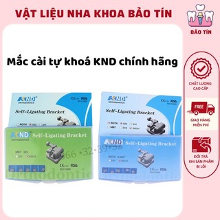 Mắc cài kim loại tự khóa, mắc cài hỗ trợ niềng răng tự buộc KND chính hãng