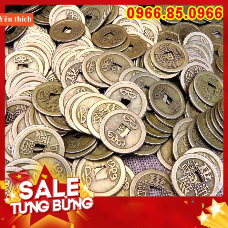 Đồng xu ngũ đế, đồng xu phong thuỷ bỏ bóp ví - Vật phẩm chiêu tài may mắn