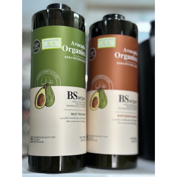 Dầu Gội- Xả Bơ Hoàn Toàn phục Hồi BSargan Avocado Organics