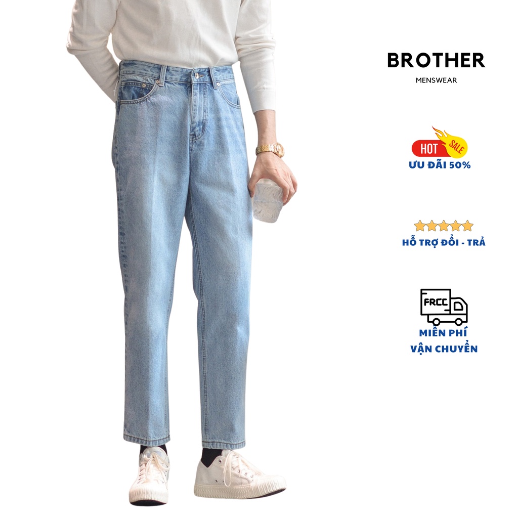 Quần Jeans Calax - Brother Menswear - Thiết kế cạp độc đáo, vải jeans co dãn