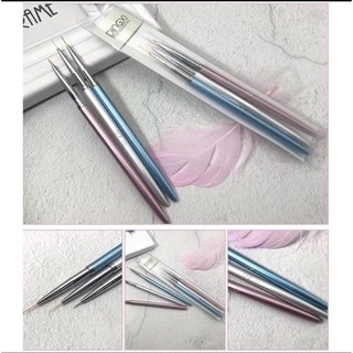 Bộ cọ nét dingxi,cọ vẽ nét nail bộ 3 cây