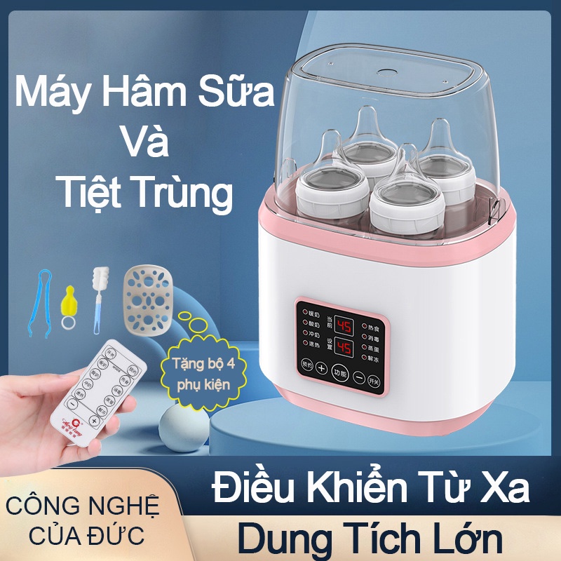 (BẢO HÀNH 1 ĐỔI 1) Máy hâm sữa, tiệt trùng, điều khiển từ xa AYSY TANG (AY-N16)-Giữ nhiệt độ không đổi trong 24h - C2006