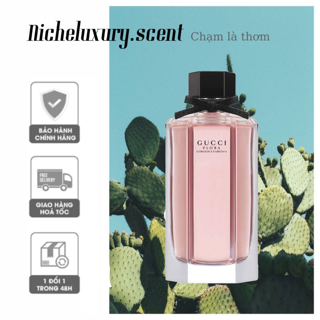 🅽🅸🅲🅷🅴 - Nước hoa Gucci Flora By Gucci - Gorgeous Gardenia For Her 5ml/10ml/20ml