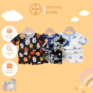 Bộ cộc tay cho bé 💖 Bộ cộc tay Minkymom Bozip thổ cẩm cho bé trai bé gái 💖 chất borip cao cấp siêu mềm siêu mát