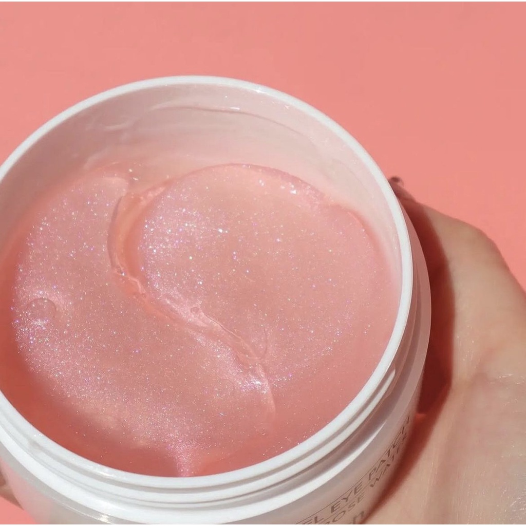 Mặt nạ mắt chống nhăn, sáng da tinh chất hoa hồng  Bulgarian Rose Hydrogel 60 miếng [nun.cleanbeau