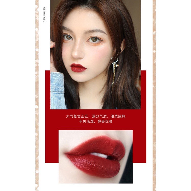 Sét 3 thỏi son lì, thiết kế túi đựng sang chảnh