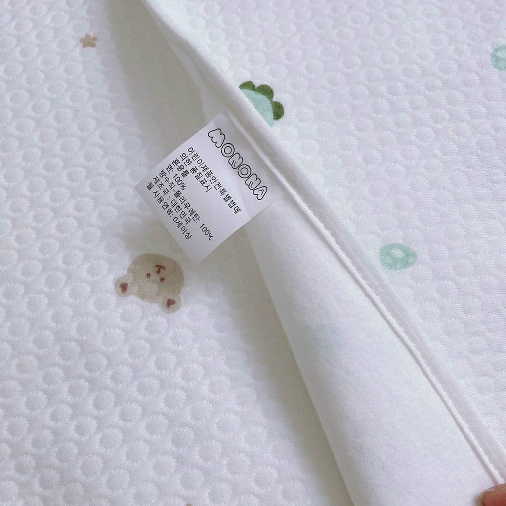 Miếng lót chống thấm cho em bé bề mặt ORGANIC MONONA 50x70cm