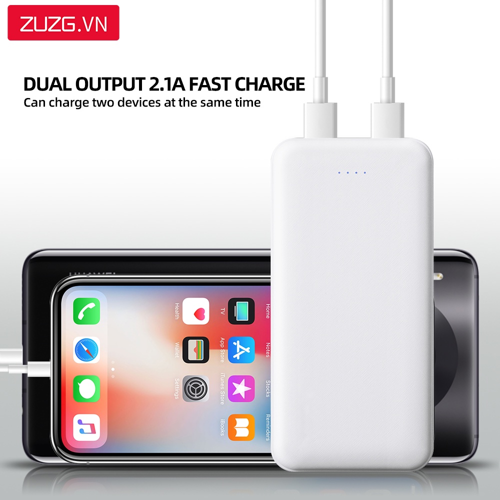 Sạc dự phòng 20000mAh ZUZG J02S