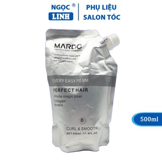 Thuốc uốn lạnh Mardo Hàn Quốc, thuốc uốn tóc Mardo thông minh 500ml chính hãng