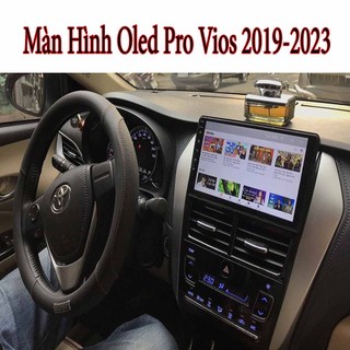 Màn hình Oledpro DVD Android Vios/Yaris 2019-2023,cắm sim 4G,wifi,RAM 2GB,ROM 32GB