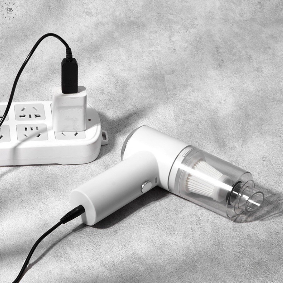 Máy Hút Bụi Cầm Tay Mini - Máy Hút Bụi Không Dây Đa Năng Lực Hút Siêu Mạnh . HD