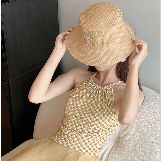 Áo croptop ZHELIHANGFEI dệt kim cổ yếm hai dây gợi cảm thời trang cho nữ