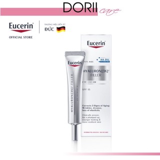 (2026) Eucerin Kem Ngăn Ngừa Lão Hóa Cho Vùng Mắt Hyaluron Filler 15ml