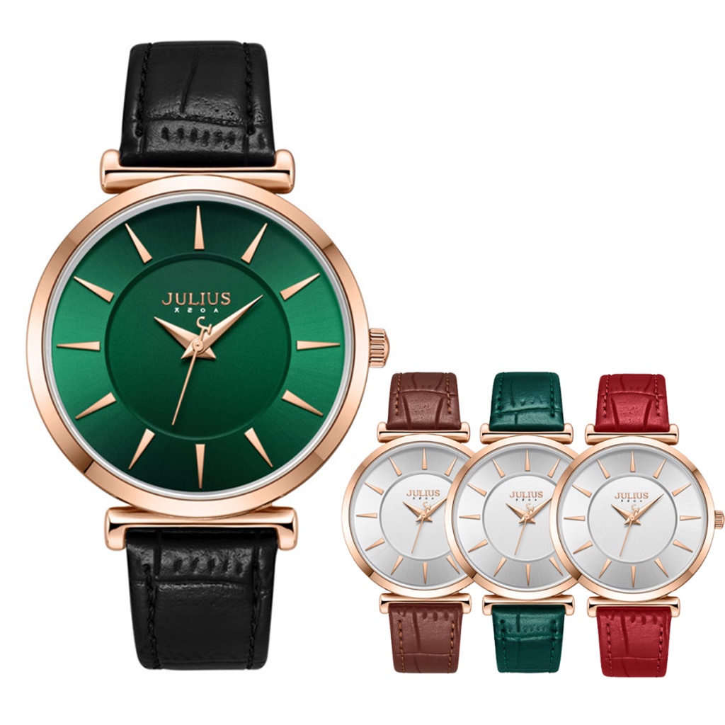 Đồng hồ nữ Julius JA-1376 dây da