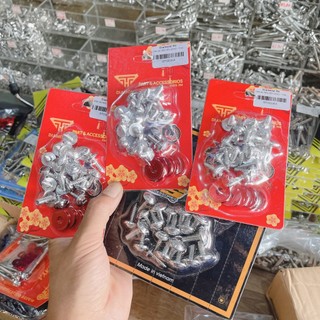 Ốc áo salaya inox 304 cho các dòng xe