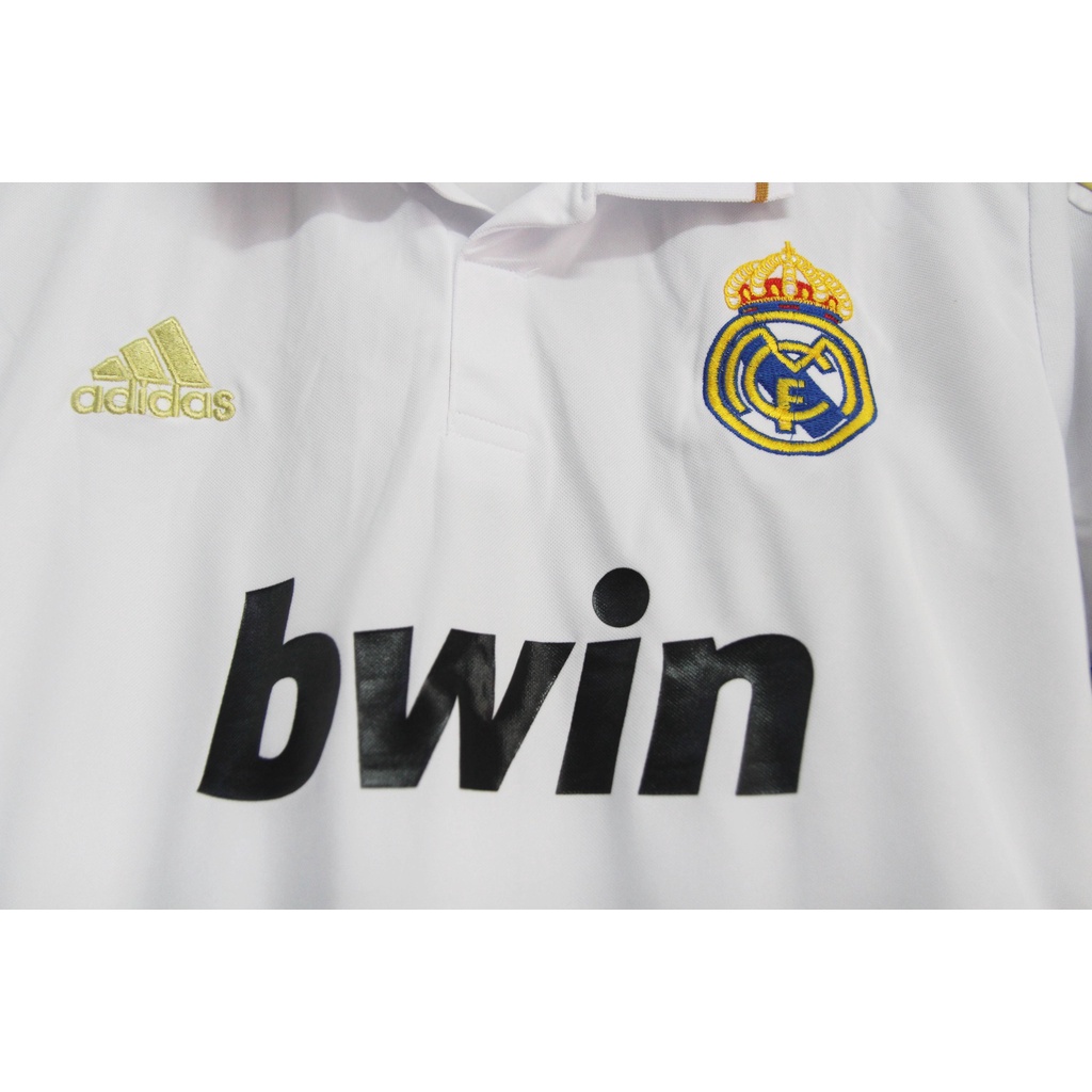ÁO REAL MADRID TRẮNG MÙA 2012 BẢN FAN