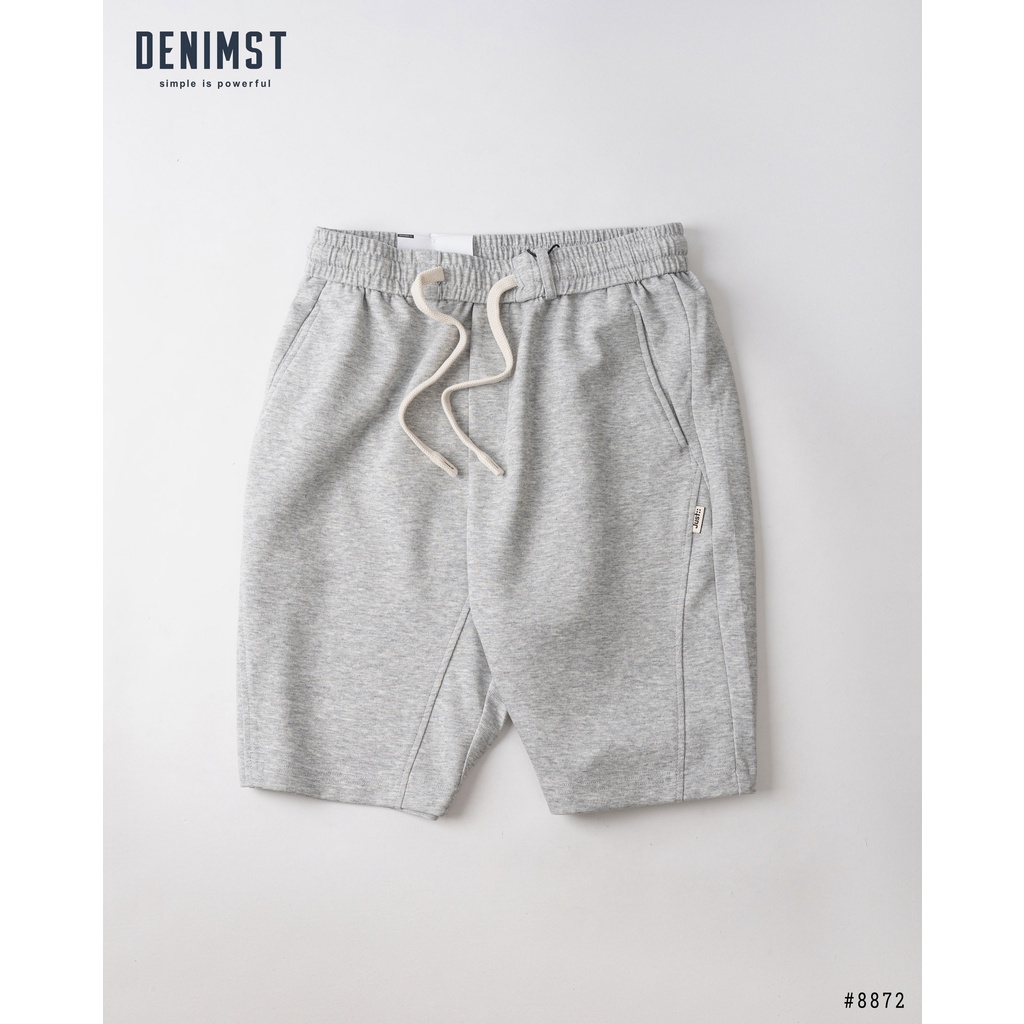 Quần short nỉ nam DENIMST 8872, quần ngố nam chất nỉ trượt 100% cotton, đơn giản, trẻ trung đủ size tới 90kg