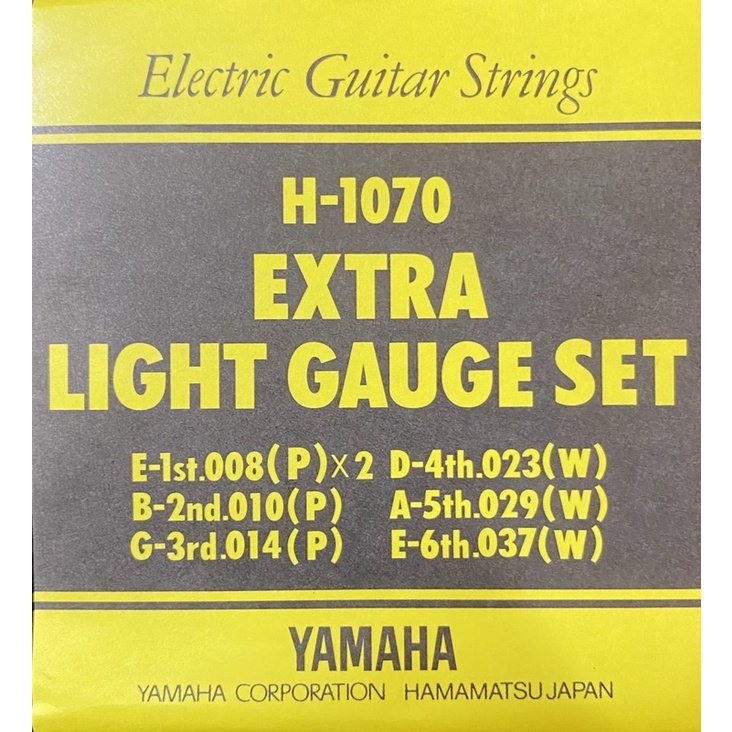 Dây Guitar Điện YAMAHA - Nhật Bản (Yamaha) H1070 Dây Đàn Guitar Điện
