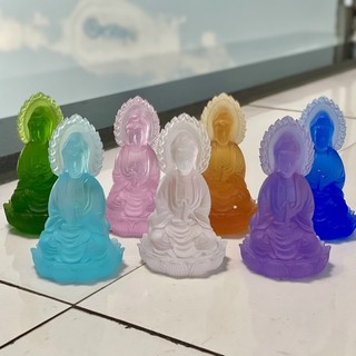 Tượng Quan Âm Lưu Ly 2 mặt (10cm)