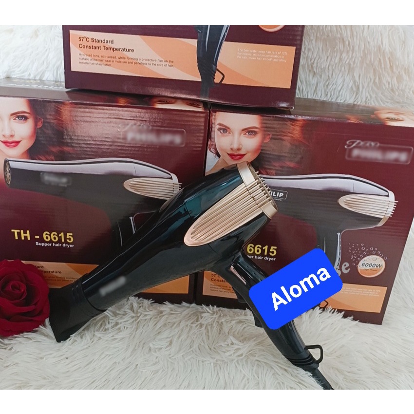 Máy sấy tóc PL công suất lớn 6000W, máy sấy tóc chuyên nghiệp sấy nhanh, sấy khoẻ