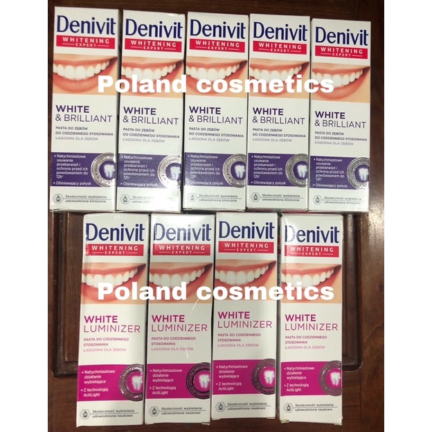 Kem Đánh Răng Denivit Whitening 50ml