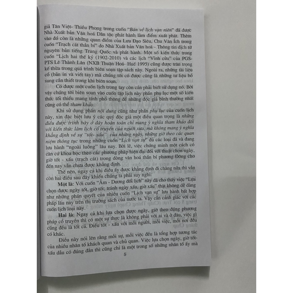 Sách - Âm dương đối lịch 2024 - 2029