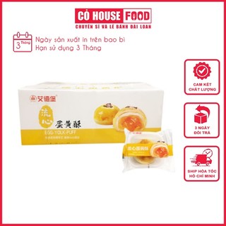 Bánh trứng chảy ngàn lớp, nhân trứng muối tan chảy 1 Bánh