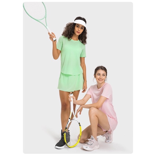 Áo tập Thể thao và Tennis nữ Vải làm mát hạ nhiệt - thông hơi 2023 DS333