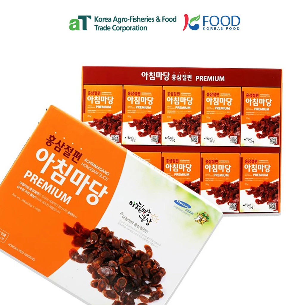 Hồng sâm thái lát tẩm mật ong ACHIMMADANG hàn quốc hộp 200gr