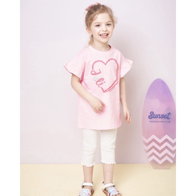 Set Jelispoon VN xuất Hàn bé gái (áo váy- legging)