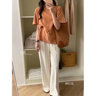 KAYY. Pull trơn cộc tay cổ tròn - A115